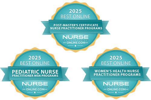 The online Pediatric Nurse Practitioner and Women’s Health Nurse Practitioner MSN programs and the online Post-Master's NP Certificate programs have been honored among the nation’s best for 2025 by Nurse Practitioner Online.