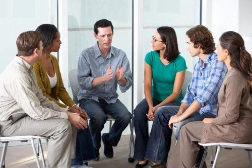 Group counselling session