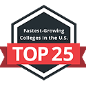 Fastest Growing College in the U.S. Top 25
